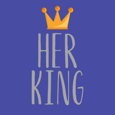 Motiv Her King - Partnerlook - Paarshirts - Love