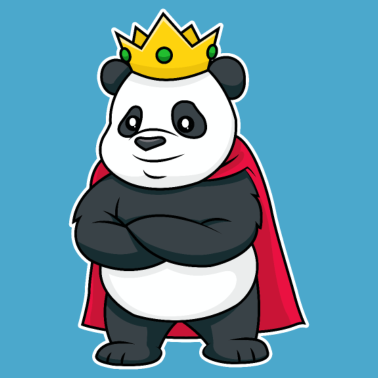 Motiv Panda König - Paare, Partnerlook - Weiblich