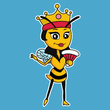 Motiv Bienen König Prinz - Partnerlook Weiblich