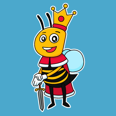 Motiv Bienen König Prinz - Partnerlook Männlich