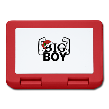 Partnerlook Brotdose - Big Boy - weihnachtlicher Partnerlook