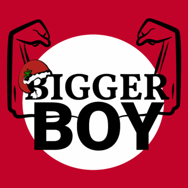 Motiv Bigger Boy - weihnachtlicher Partnerlook