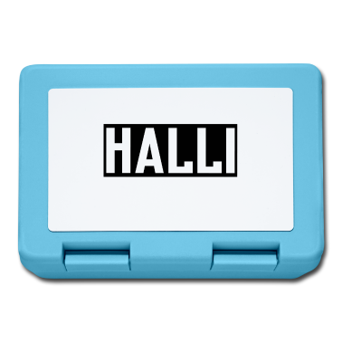 Partnerlook Brotdose - HALLI HALLO PARTNERLOOK FREUNDSCHAFT FREUNDIN