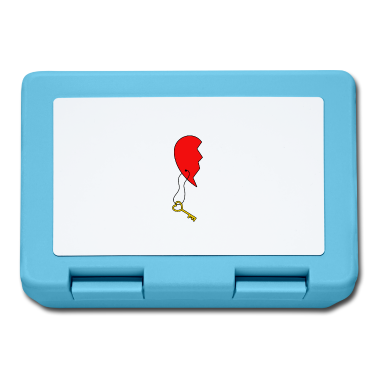 Partnerlook Brotdose - Partnerlook Herz Schloss Schlüssel Liebe Valentin