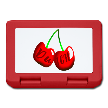 Partnerlook Brotdose - Partnerlook Valentinstaggeschenke KIRSCHEN DU ICH