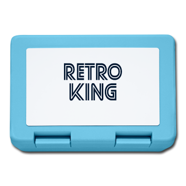 Partnerlook Brotdose - Retro King Partnerlook
