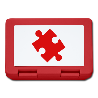 Partnerlook Brotdose - Partnerlook | Herz Puzzle Verliebt Liebe Pärchen