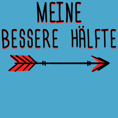 Motiv Partnerlook | Bessere Hälfte Pärchen Paar Liebe