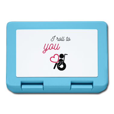 Partnerlook Brotdose - valentinstag rollstuhlfahrer partnerlook