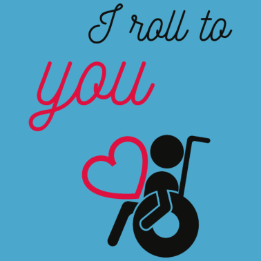 Motiv valentinstag rollstuhlfahrer partnerlook