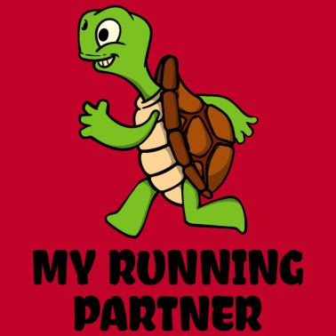 Motiv Partnerlook Langsam Laufen Rennen Joggen Marathon