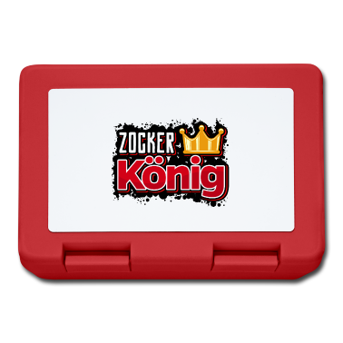 Partnerlook Brotdose - Zocker König Team Partnerlook Games Videospiele