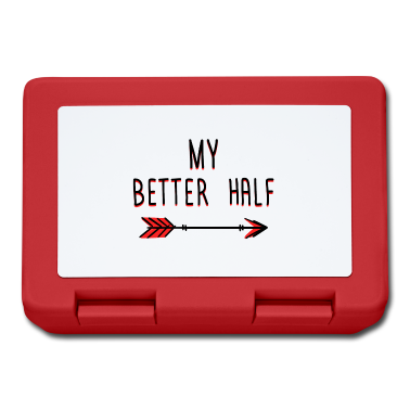 Partnerlook Brotdose - Partnerlook | Bessere Hälfte Pärchen Paar Liebe