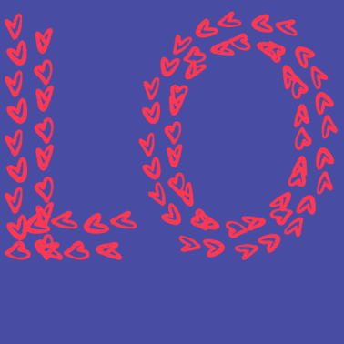 Motiv LO kommt von LO/VE - Paarshirts - Partnerlook