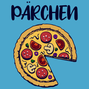 Motiv Partnerlook | Pizza Pärchen Paar Verliebt Lustig