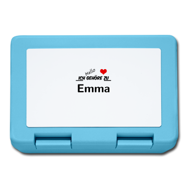 Partnerlook Brotdose - Partner Partnerlook Pärchen Motiv mit Emma