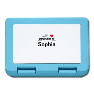 Partnerlook Brotdose - Partner Partnerlook Pärchen Motiv mit Sophia