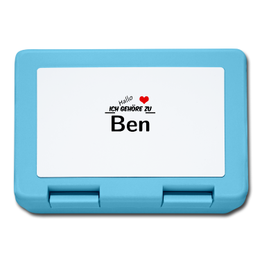 Partnerlook Brotdose - Partner Partnerlook Pärchen Motiv mit Ben