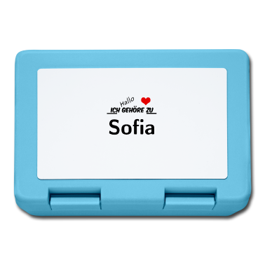 Partnerlook Brotdose - Partner Partnerlook Pärchen Motiv mit Sofia