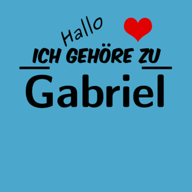 Motiv Partner Partnerlook Pärchen Motiv mit Gabriel