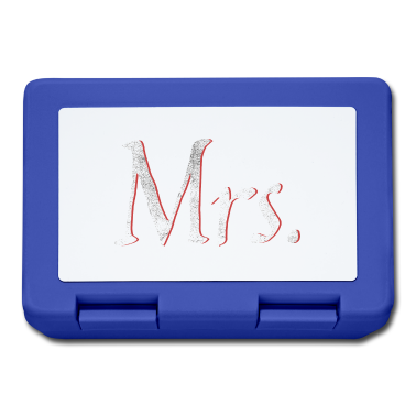 Partnerlook Brotdose - Mrs. Partnerlook Mr. & Mrs. Geschenk Paare