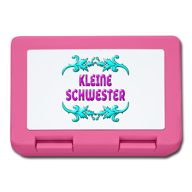 Partnerlook Brotdose - Kleine Schwester Partnerlook mit GROSSER SCHWESTER