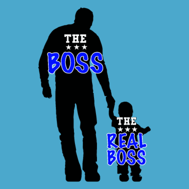 Motiv Vater und Sohn Papa und Sohn Boss Partnerlook