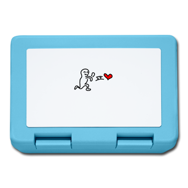 Partnerlook Brotdose - Partnerlook Herz Comic Paar Süß Verliebt Liebe