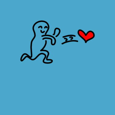 Motiv Partnerlook Herz Comic Paar Süß Verliebt Liebe