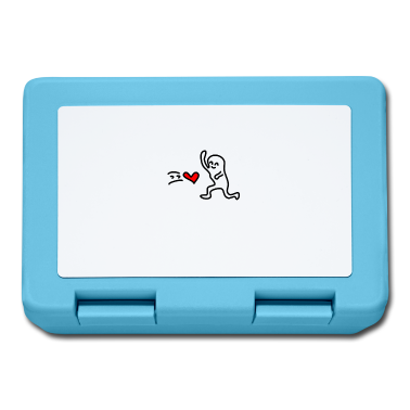 Partnerlook Brotdose - Partnerlook Herz Comic Paar Süß Verliebt Liebe