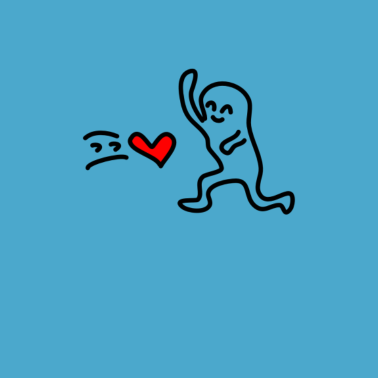 Motiv Partnerlook Herz Comic Paar Süß Verliebt Liebe