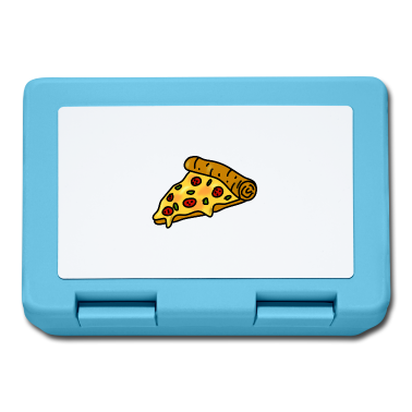 Partnerlook Brotdose - Pizza Partnerlook Comic Fast Food Käse Zusammen