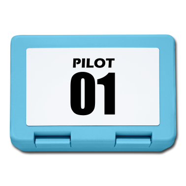 Partnerlook Brotdose - Pilot Partnerlook Geschenk