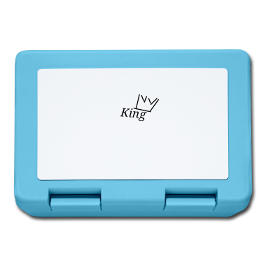 Partnerlook Brotdose - King Partnerlook Geschenk Queen König Krone Paare