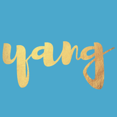 Motiv Yang (Yin und Yang) Gold Yoga Partnerlook Liebe