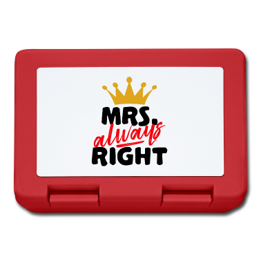 Partnerlook Brotdose - Partnerlook | Mr. Mrs. Right Paar Pärchen Liebe