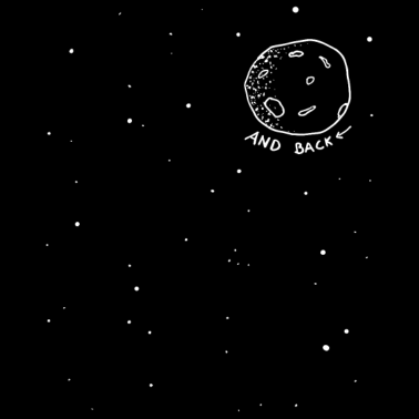 Motiv To The Moon And Back | Mond | Partnerlook