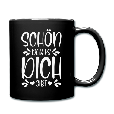 Partnerlook Tasse - Schön dass es dich gibt