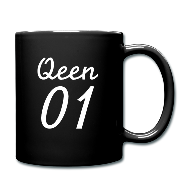 Partnerlook Tasse - Valentinstag King - Qeen QEEN 12 Weiß