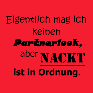 Motiv Partnerlook: nackt