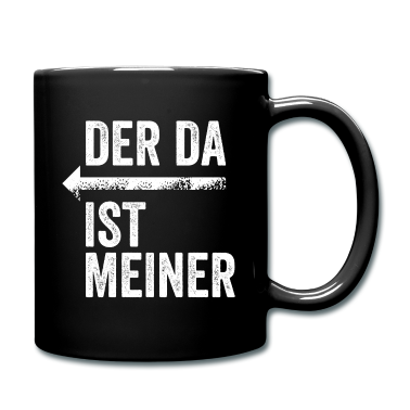 Partnerlook Tasse - DER DA IST MEINER | Partnerlook | Pfeil (links)