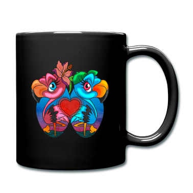 Partnerlook Tasse - Flamingo Paar Partnerlook