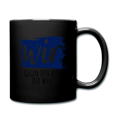 Partnerlook Tasse - Wir gemeinsam gegen die Welt | Partnerlook