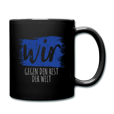 Partnerlook Tasse - Wir gemeinsam gegen die Welt | Partnerlook