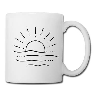 Partnerlook Tasse - Sonne Paarshirt Partnerlook