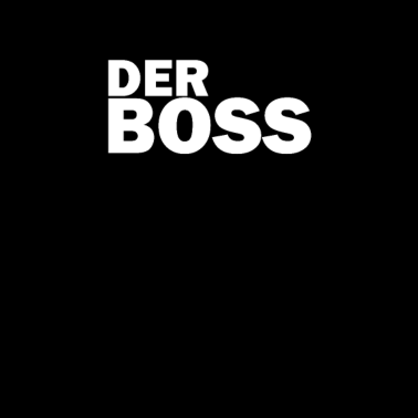 Motiv der Boss. Partnerlook. Mann. Freund.