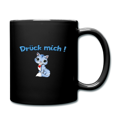 Partnerlook Tasse - drück mich! hellblau Partnerlook