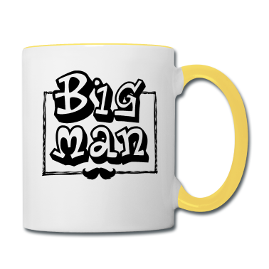 Partnerlook Tasse - Big Man Vater Sohn Partnerlook