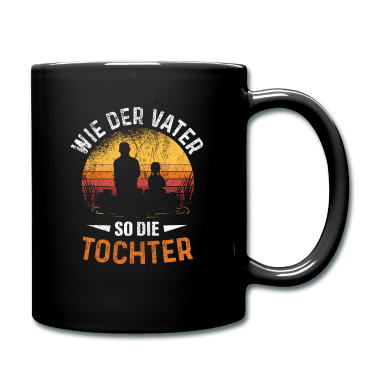 Partnerlook Tasse - Angler Papa Tochter Partnerlook