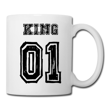 Partnerlook Tasse - King Queen Partnerlook Love